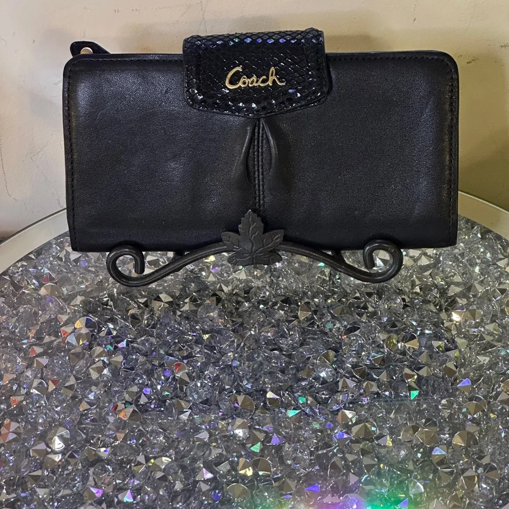 EUC - Coach Ashley Slim Envelope Wallet